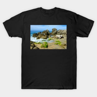 Vagues sur rochers T-Shirt